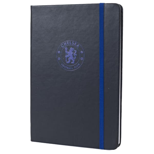 Chelsea FC Classic Crest Notebook Black/Royal Blue One Size