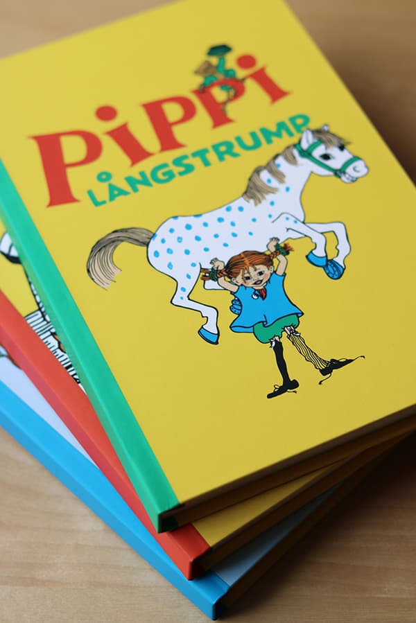 Anteckningsbok A5 Pippi Långstrump Astrid Lindgren