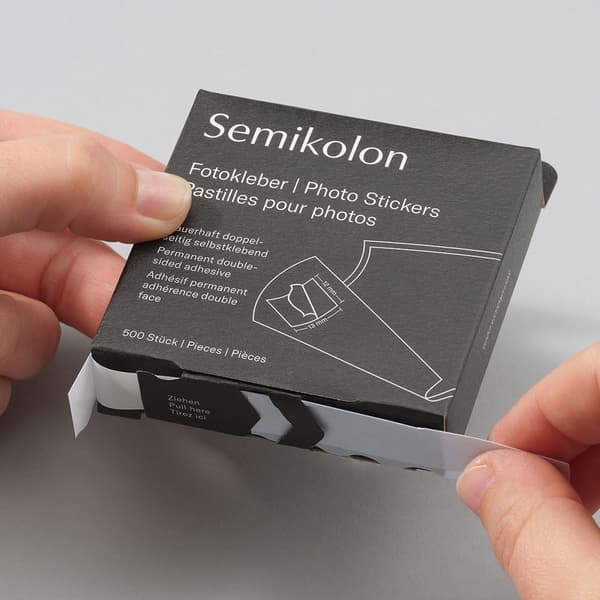 Fotoklistremerker 500-pakning Semikolon