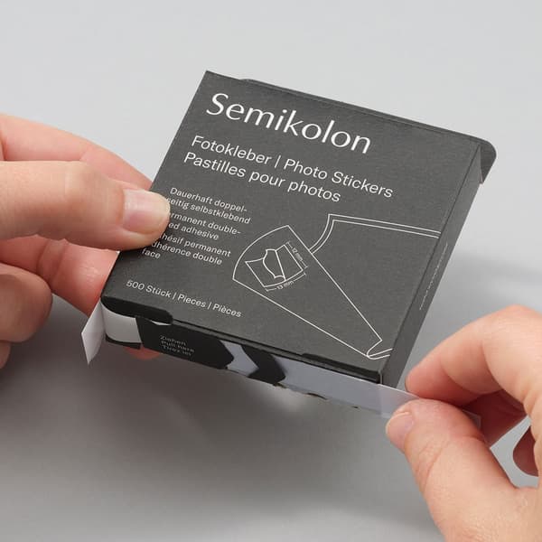 Fotoklistremerker 500-pakning Semikolon