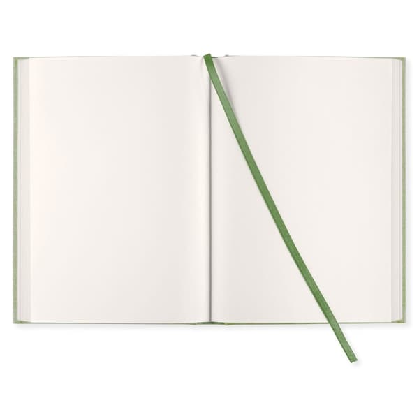 Notatbok A5 256s Linjert Green Leaf Paperstyle