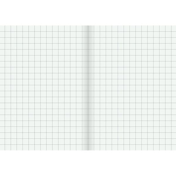 Räknehäfte A5 rutat 10x10mm ljusgrön 25st