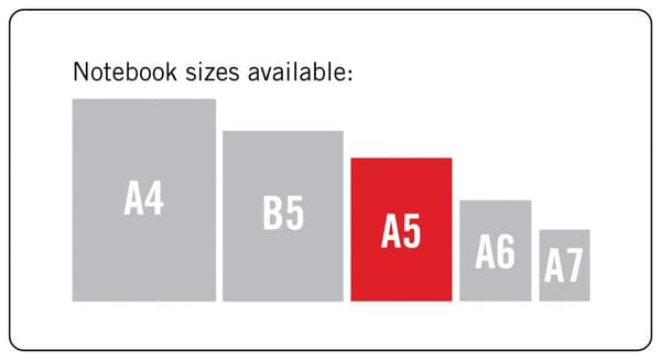 Ant.bok OXFORD A5 soft linj