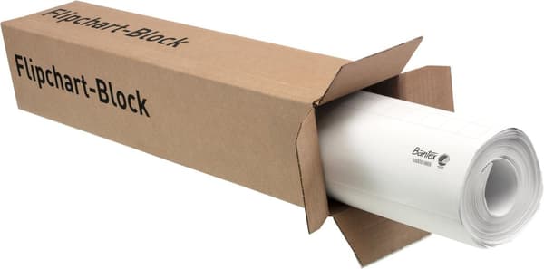 Blädderblock BANTEX 65x98cm rutat 5/fp