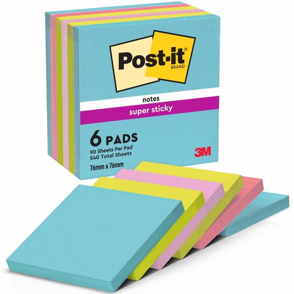 Notes POST-IT SS 76x76mm Cosmic 6/fp