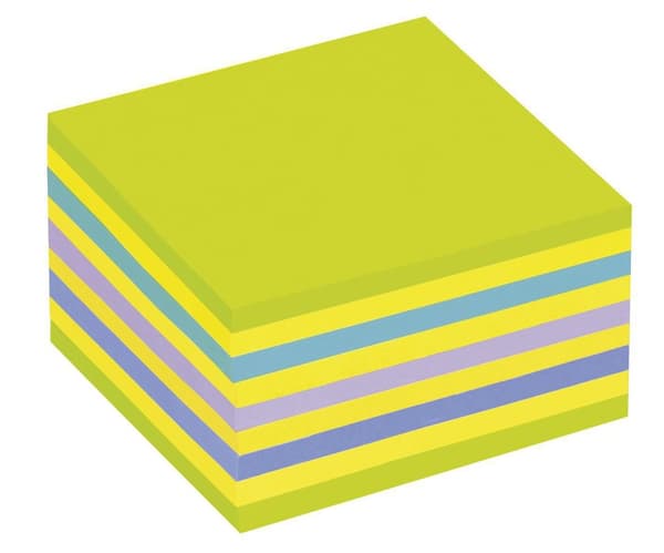 Notes POST-IT kub 2028NP 76x76 inten.grö