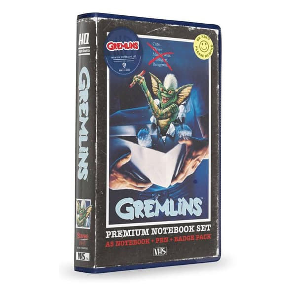 Gremlins VHS stationery set