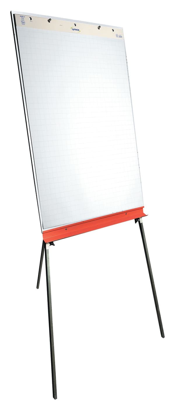 Blädderblock LYRECO 90x65cm rut 70g 5/fp