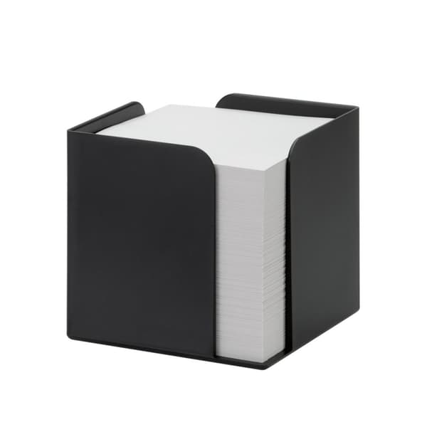 Memoblok holder, sort - 1 stk.
