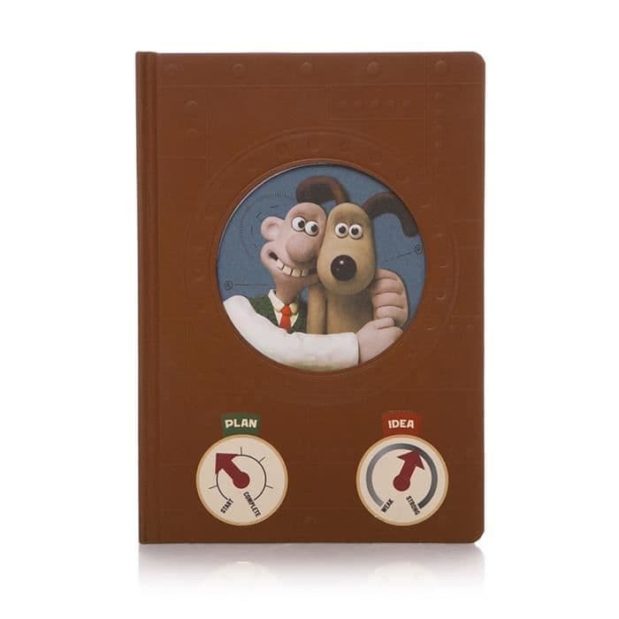 Aardman Wallace och Gromit Inventor's Premium Notebook