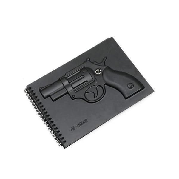 Notebook - Presentbox - Svart - Plastfodral - 13,60 x 24,50 cm - Blandat