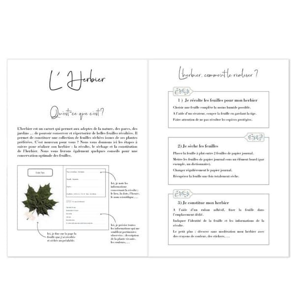 Herbarium Block A5 - Draeger Paris - FSC®-certifierat papper - Hård pärm - 80 sidor