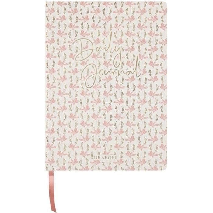 A5 Dots Notebook - Daily Journal Pink - Draeger Paris