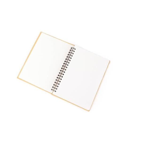 Notebook - Graine Créative - Spiral - 120g vitt papper - 80 ark - 18x24 cm