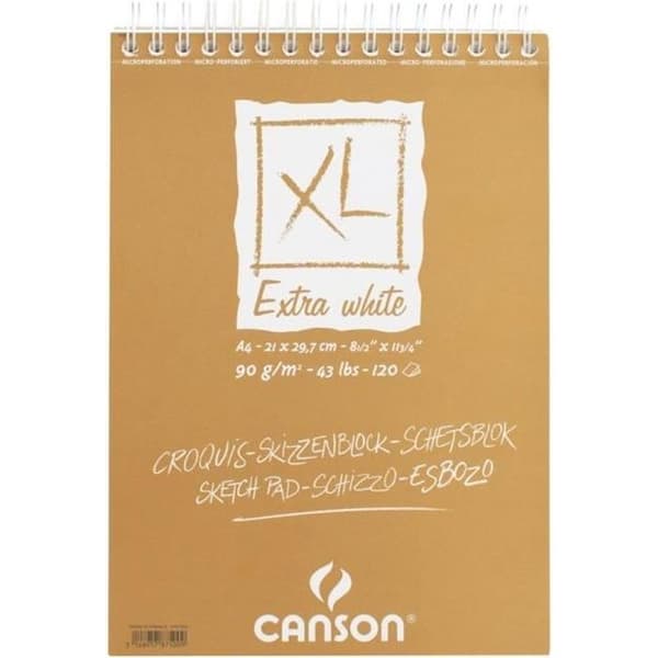 Canson XL Extra Vit 120 ark A4 90g