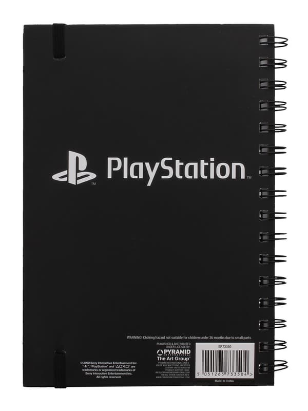 Notebook A5 Wiro PLAYSTATION (ONYX)