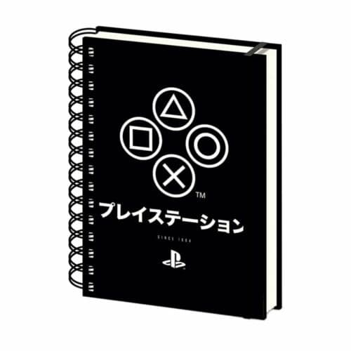 Notebook A5 Wiro PLAYSTATION (ONYX)