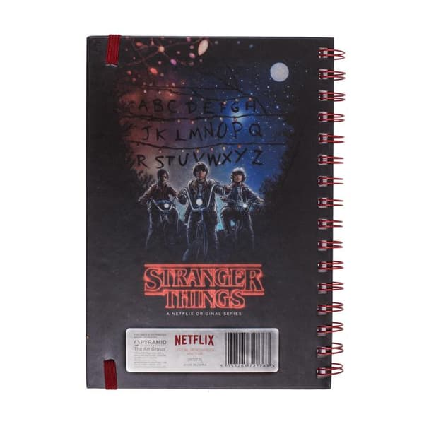 Stranger Things Skrivbok / Anteckningsbok / Dagbok