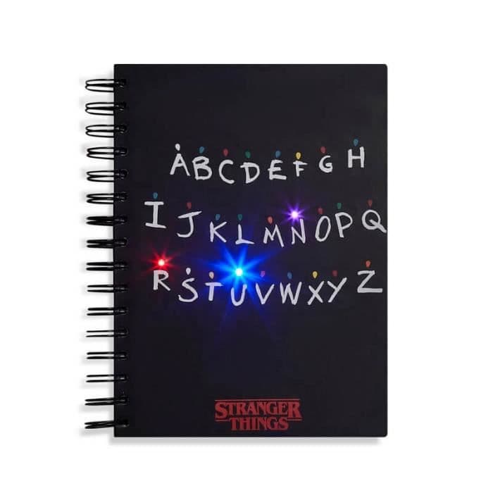 Wiro Stranger Things A5 Notebook Wiro Stranger Things med LED