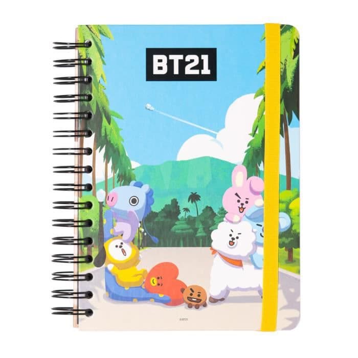 Notebook Double Cover A5 Bullet BT21
