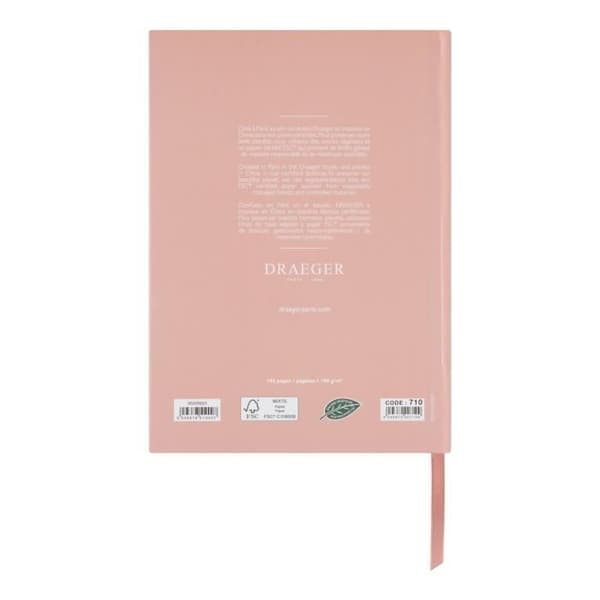 Carnet Med Poäng - Draeger Paris - A5 - Hårda omslag - 192 sidor - FSC®-certifierat papper