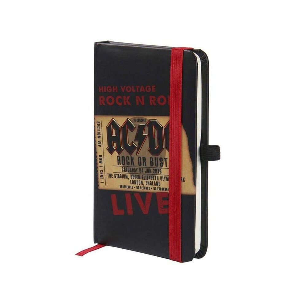 Notebook ACDC Black A6