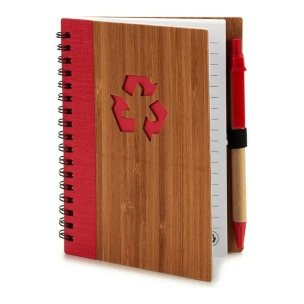 Spiral Notebook with Pen (1 x 16 x 12 cm)