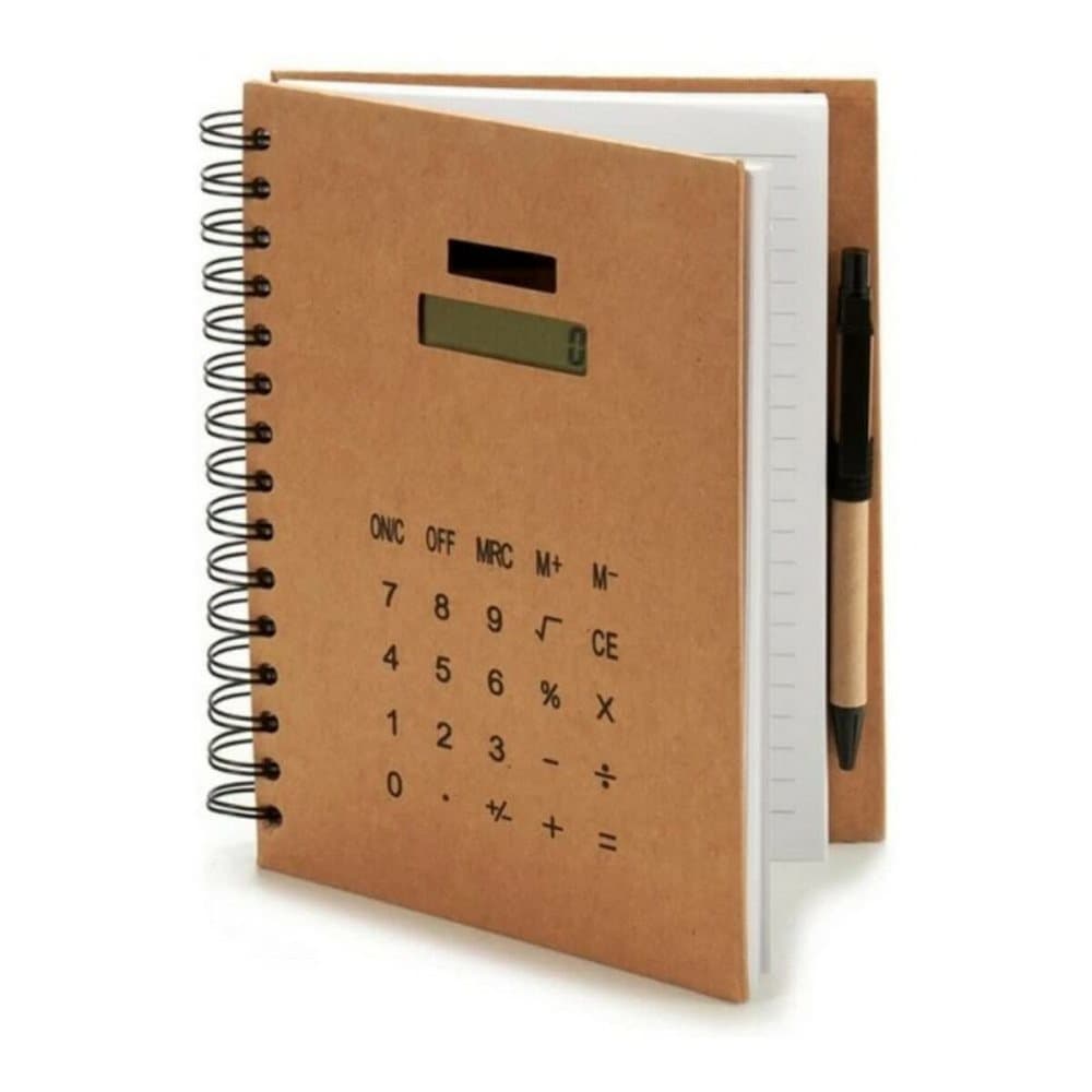 Notebook (2,5 x 21 x 18 cm) Calculator