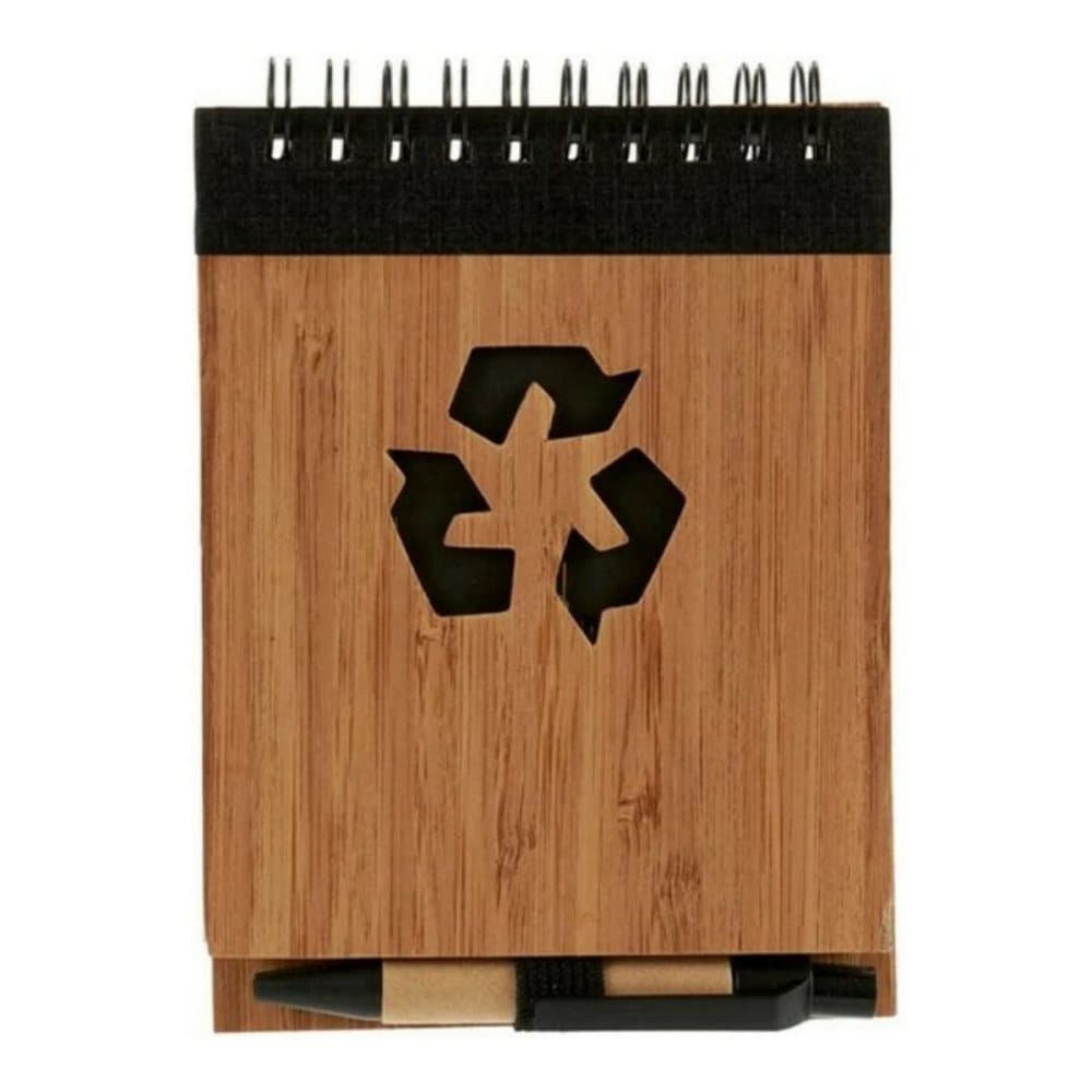 Mini Spiral Notebook with Pen (1 x 10 x 13 cm)