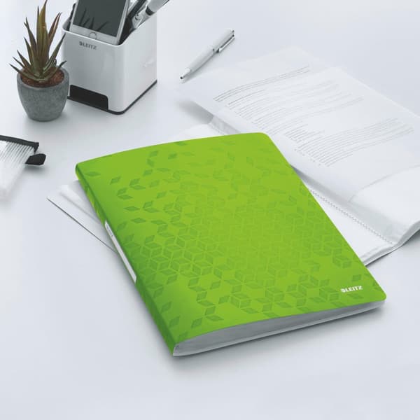 Demopärm LEITZ WOW PP 40-f f.färg 6/fp