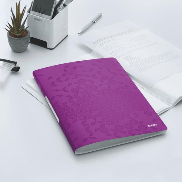 Demopärm LEITZ WOW PP 40-f f.färg 6/fp