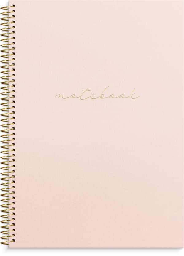 Anteckningsbok BURDE A4 pink