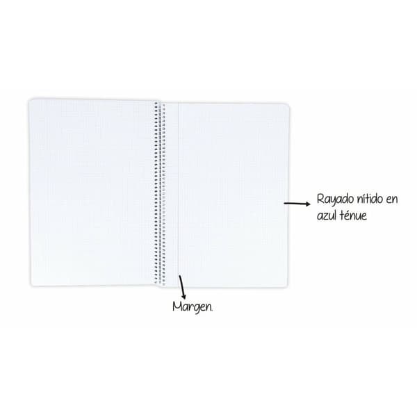 Notesbog Oxford Multifarvet Din A4 80 Ark 21,5 x 31,5 cm 5 Dele
