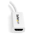 Miniatyrbillede 3 af 3: StarTech.com Mini DisplayPort til HDMI 4K Audio Video Converter mDP 1.2 til HDMI Active Adapter til Mac Book Pro / Mac Book Air White