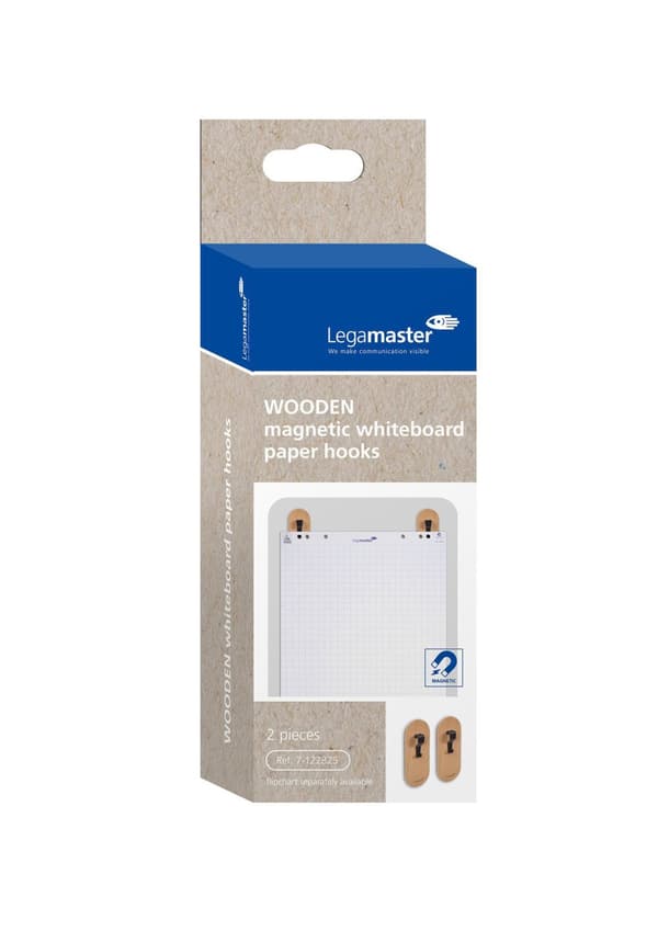 Pappershållare WOODEN magnetisk 2/fp