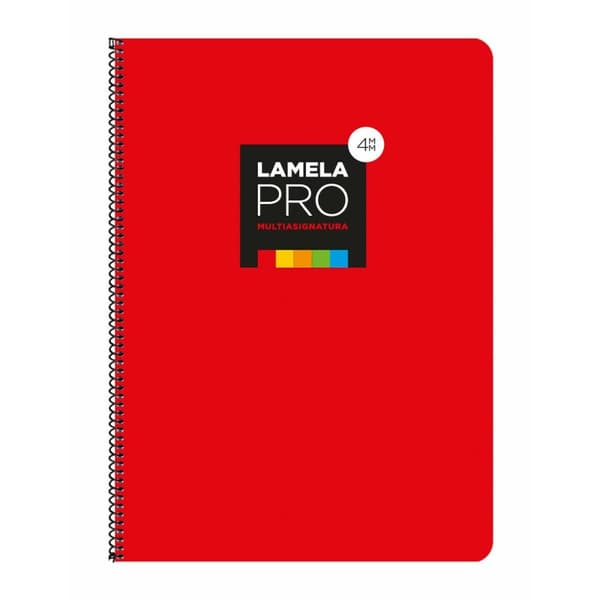 Notesbog Lamela Multifarvet Din A4 5 Dele 100 Ark