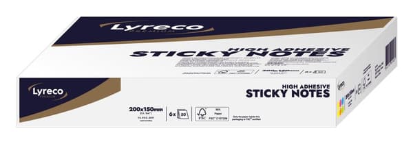 Notes LYRECO prem 200x150mm summer 6/fp