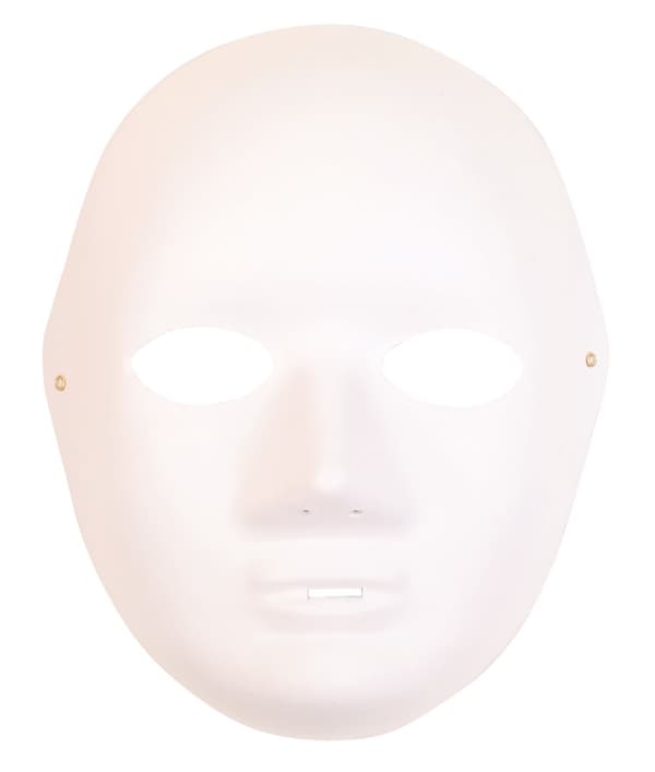 Ansiktsmask i papp 12/fp