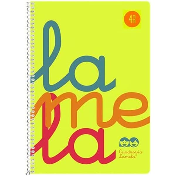 Notesbog Lamela fluorid Kvarter 5 Dele 80 Ark