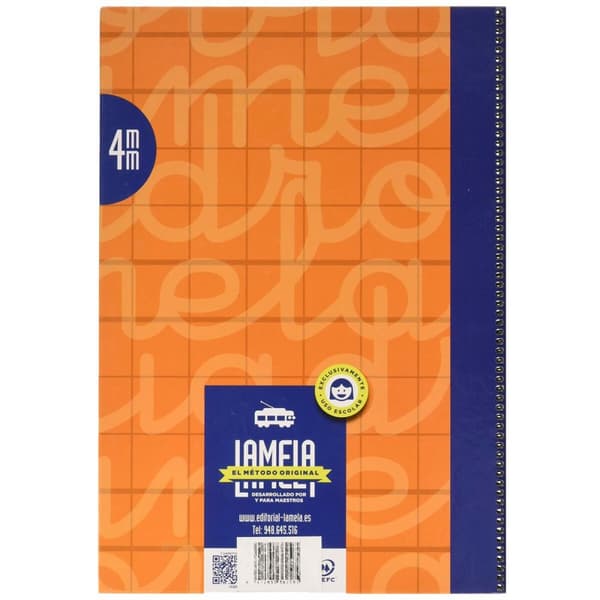 Notesbog Lamela Multifarvet Din A4 5 Dele 80 Ark