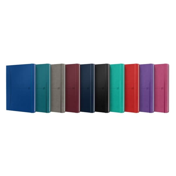 Notesbog Oxford Signature 80 Ark Blødt cover B5 10 Dele