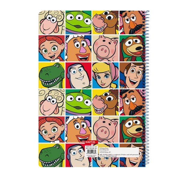 Notesbog Toy Story Ready to play Lyseblå A4 80 Ark