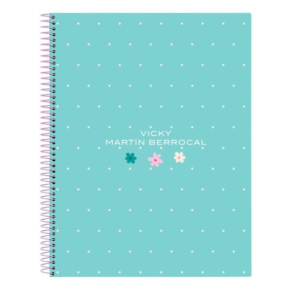 Notesbog Vicky Martín Berrocal Mint paradise Mint A4 (120 Ark)