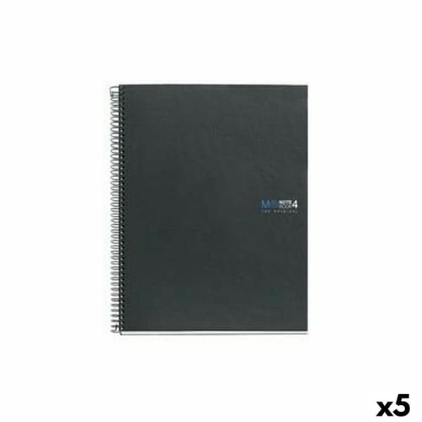 Notesbog Miquelrius Grafit A5 160 Ark 5 enheder