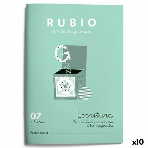 Writing and calligraphy notebook Rubio Nº07 A5 Spansk 20 Ark (10 enheder)