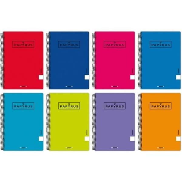 Notesbog Papyrus Din A4 80 Ark (5 enheder)