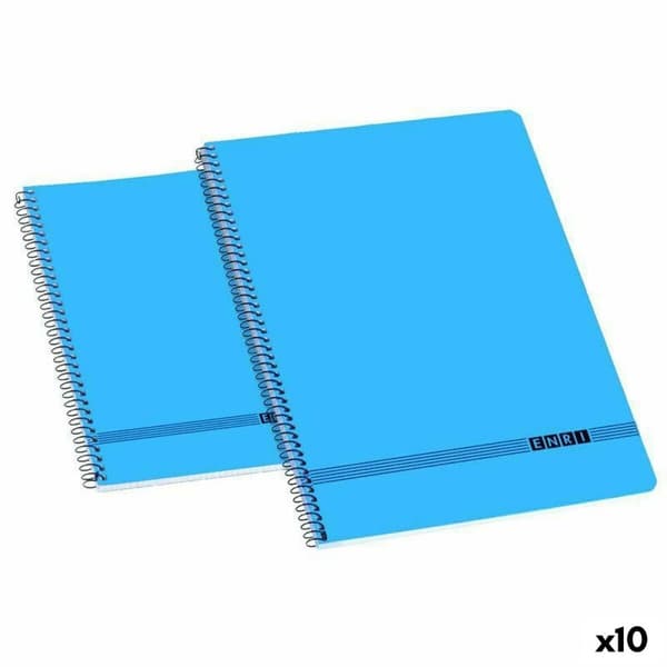 Notesbog ENRI 80 Ark Blå (10 enheder)