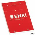 Miniatyrbillede 1 af 2: Notesblokken ENRI Rød A6 80 Ark (10 enheder)