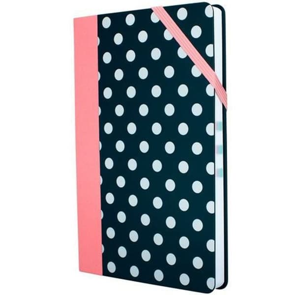 Notesbog Milan Paperbook Hvid Sort