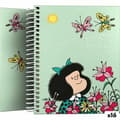 Miniatyrbillede 1 af 2: Notesbog Grafoplas Mafalda Multifarvet A6 100 Ark (16 enheder)
